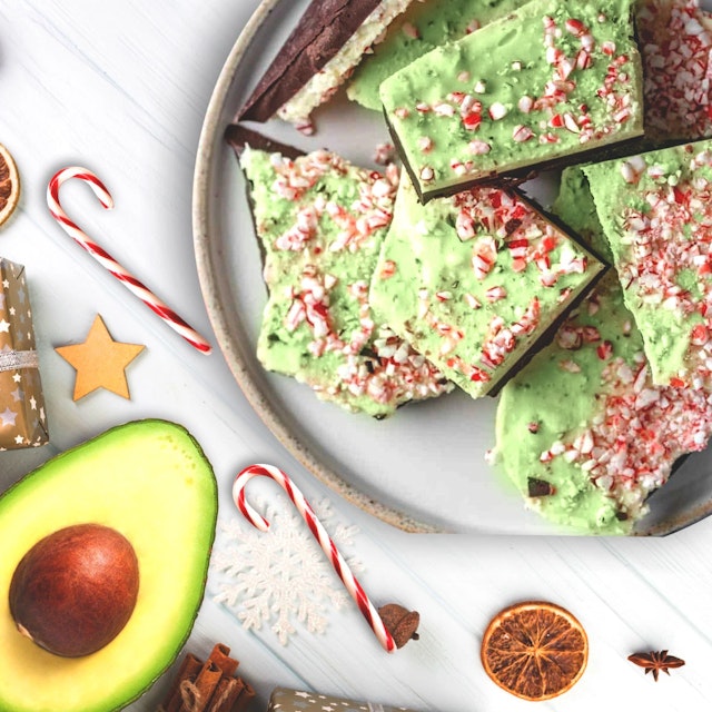 Avocado Peppermint Bark