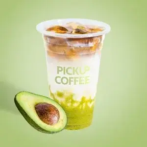 Pickup avocado coffee drink