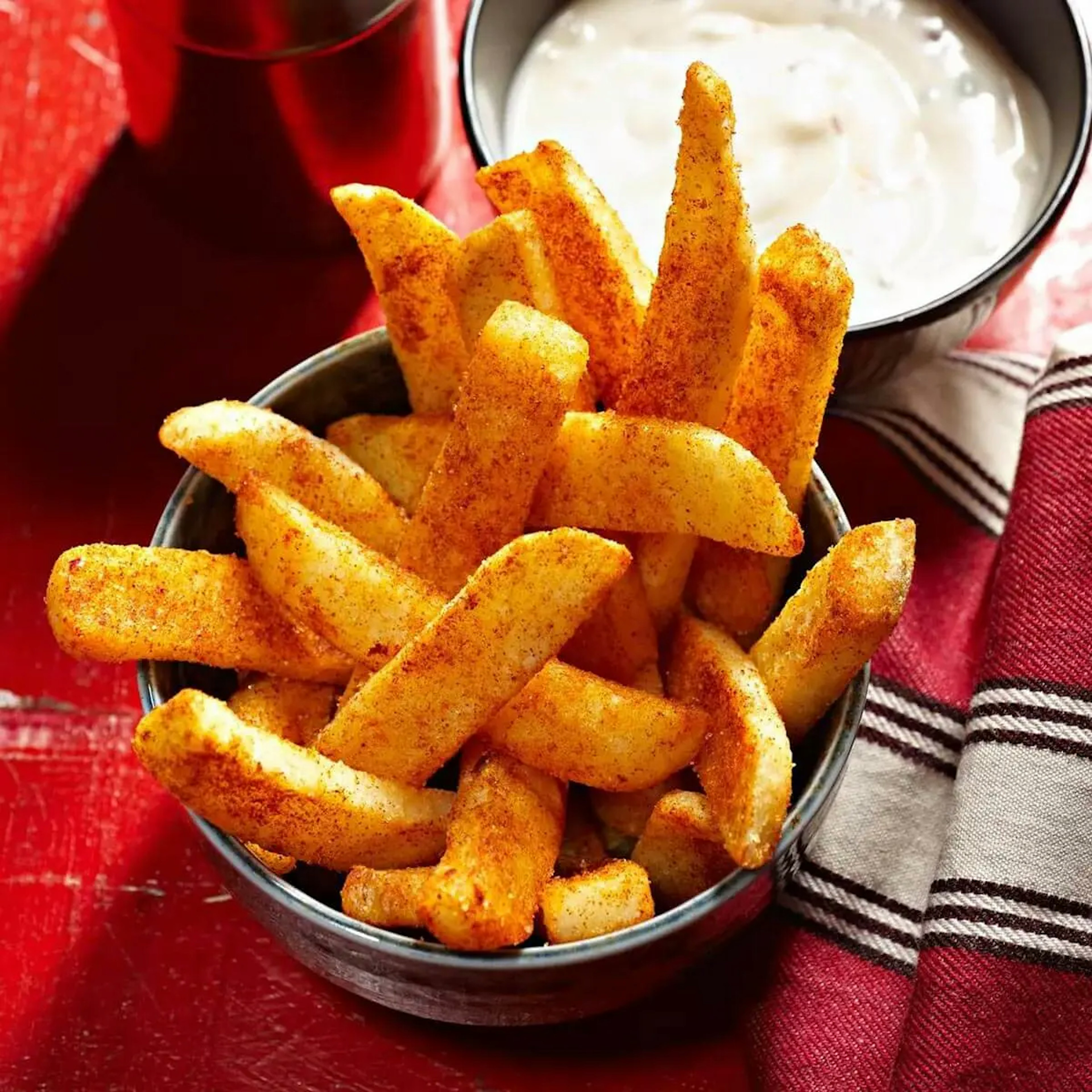 Fire House Fries Recipe Card