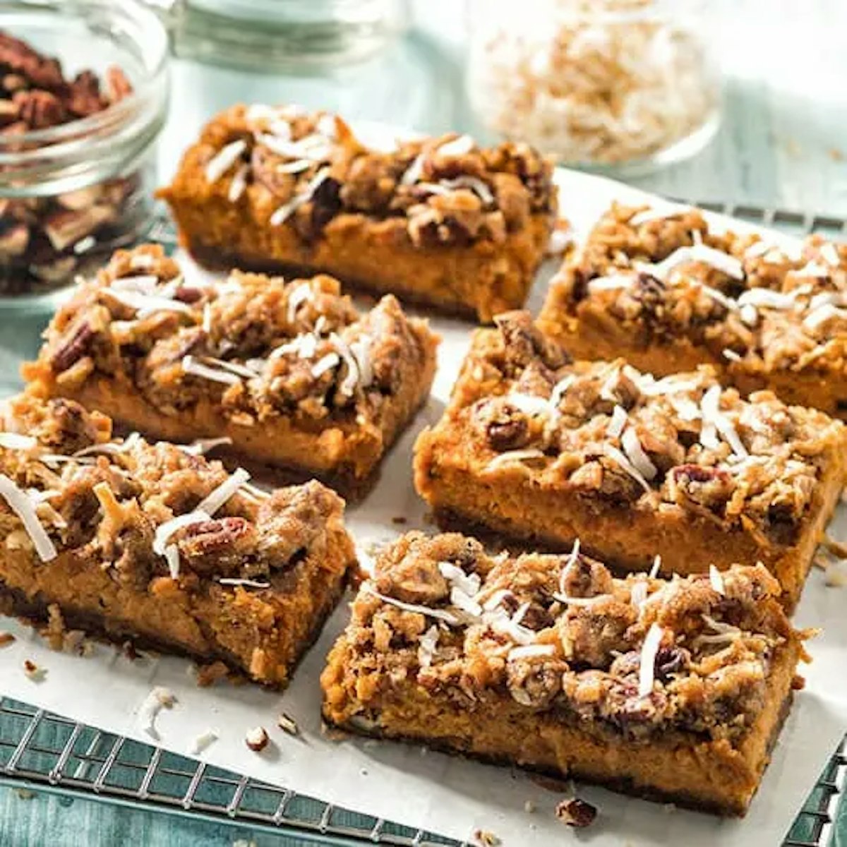 Sweet Potato Streusel Bars Recipe Card