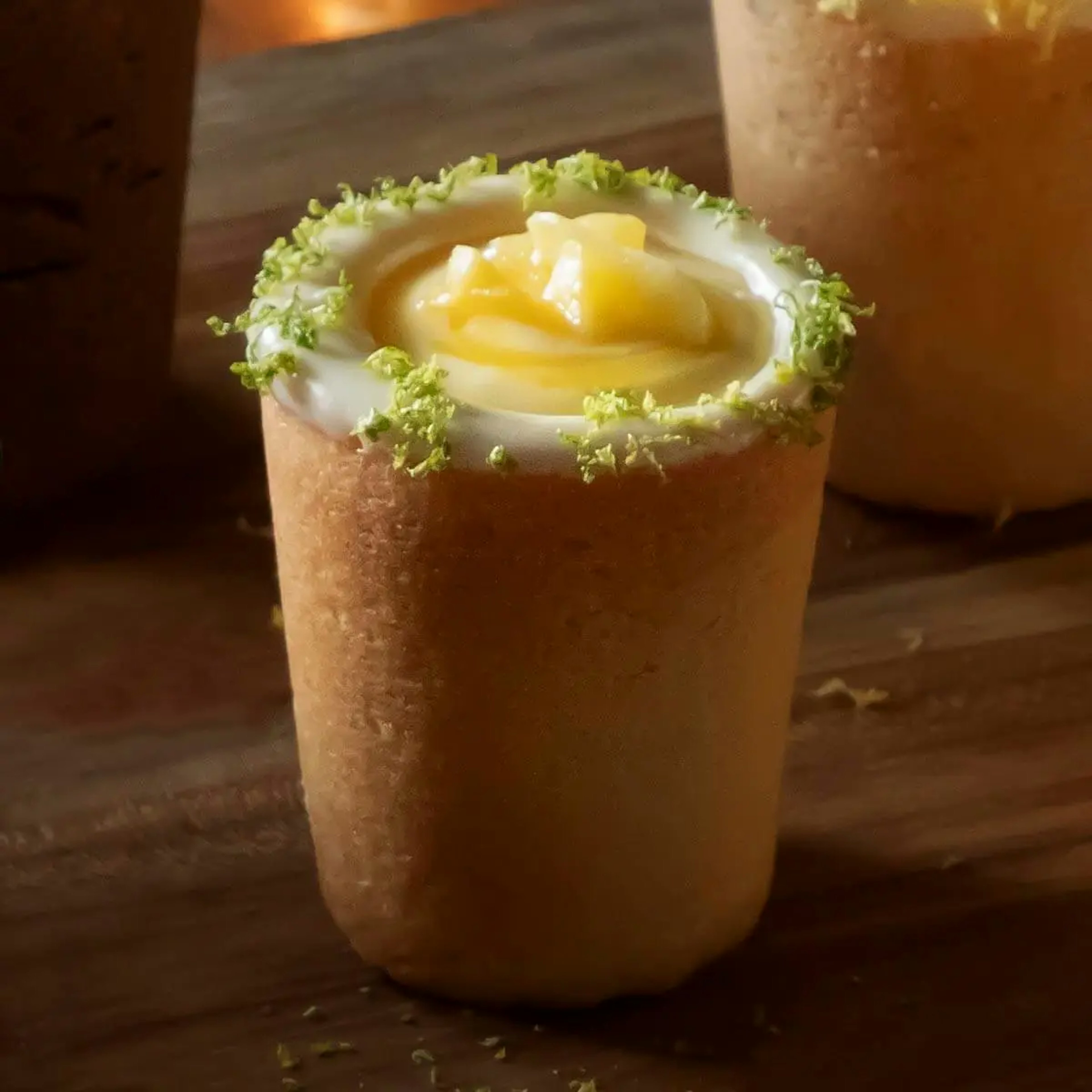 Mango Whip Lime Cookie Shot