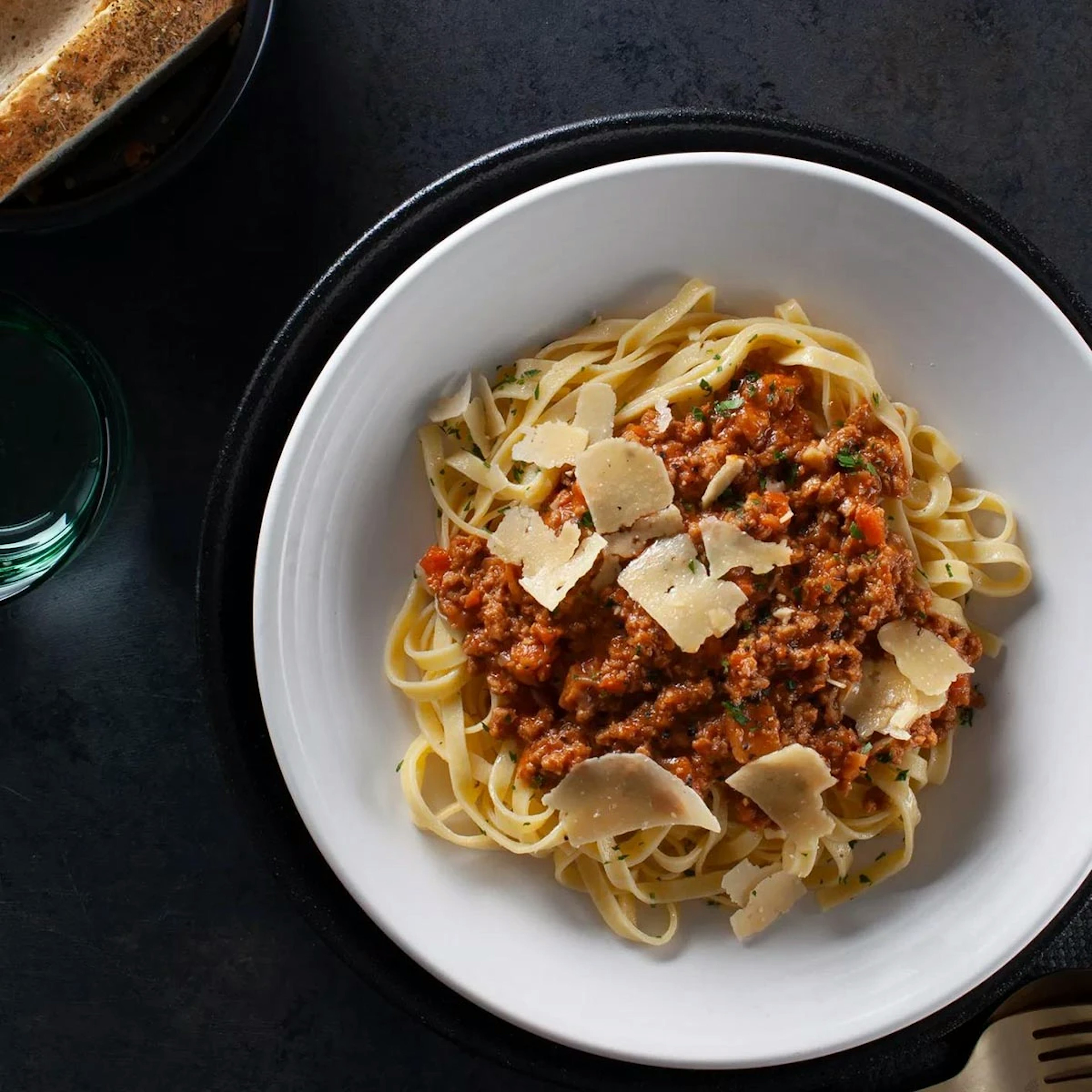 Vegetarian Bolognese Recipe Card