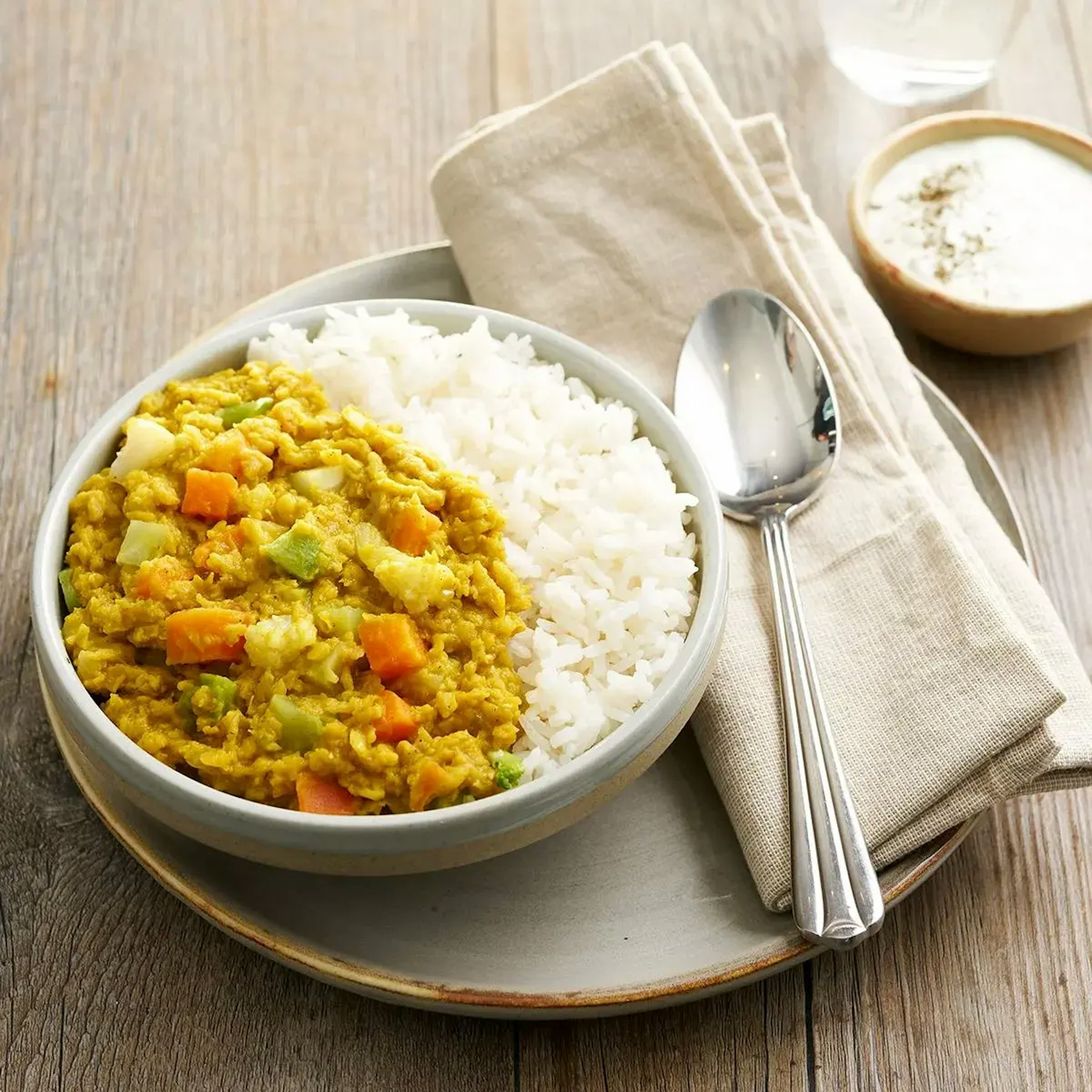 Red Lentil Dhal Recipe Card