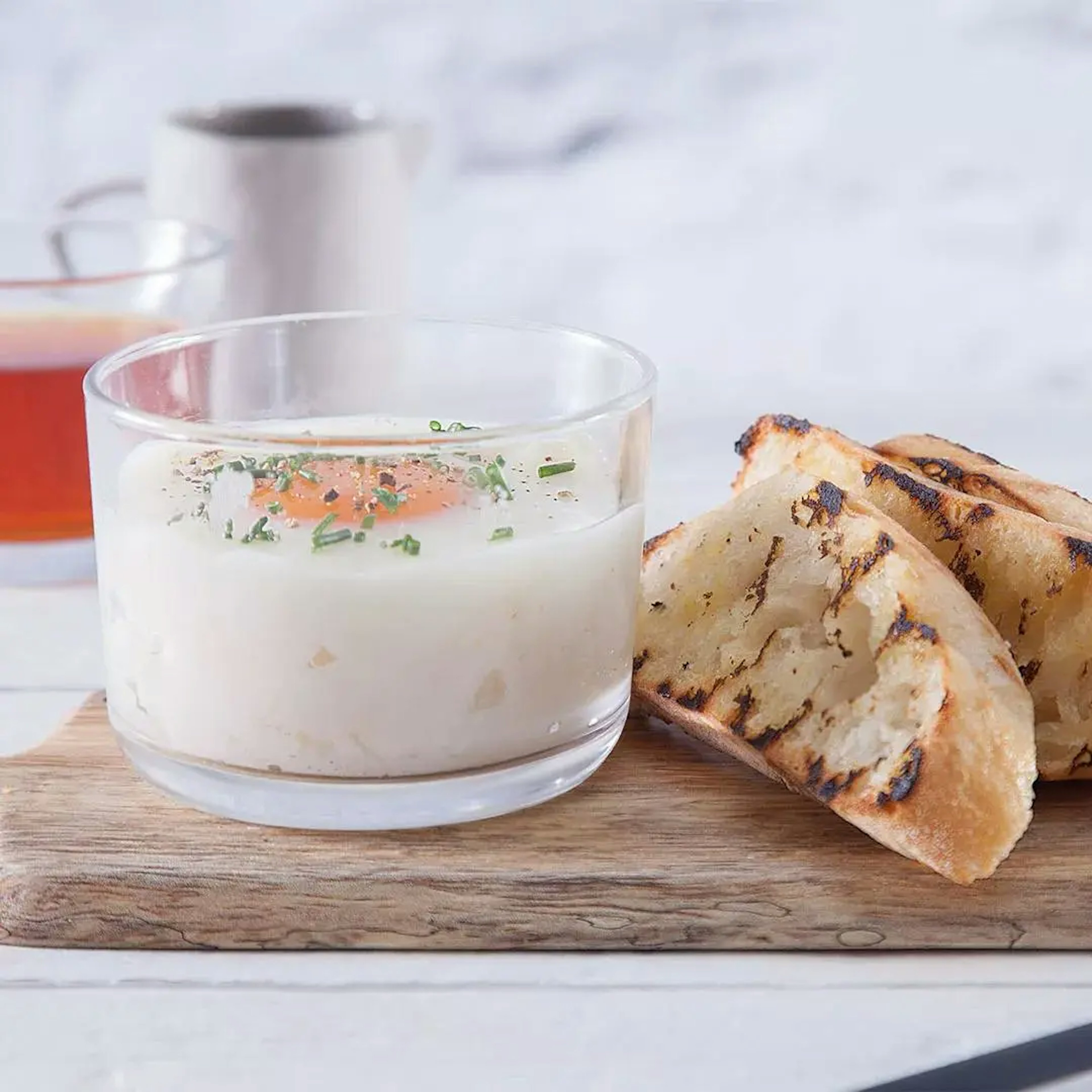 Coddled Egg With Mash Recipe Card