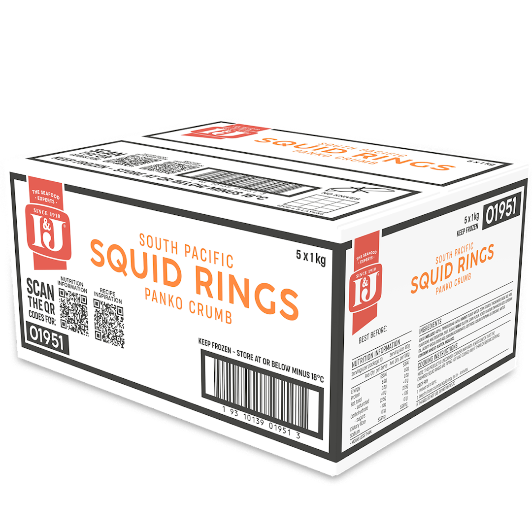 Panko Crumb Natural Squid Ring