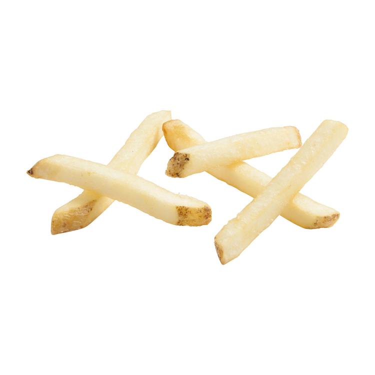 Clear Coated Straight Cut Fries, Skin On Product Card