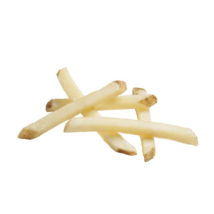 Clear Coated Straight Cut Fries, Skin On Product Card