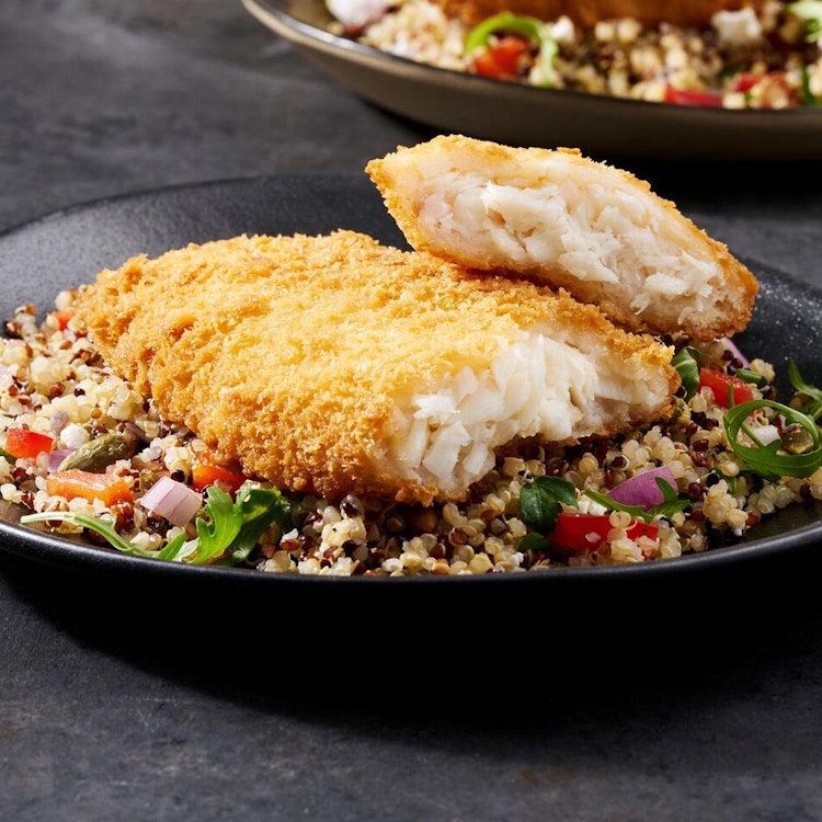 Crunchy Crumbed MSC Australian Hoki Fillets 140g Product Card