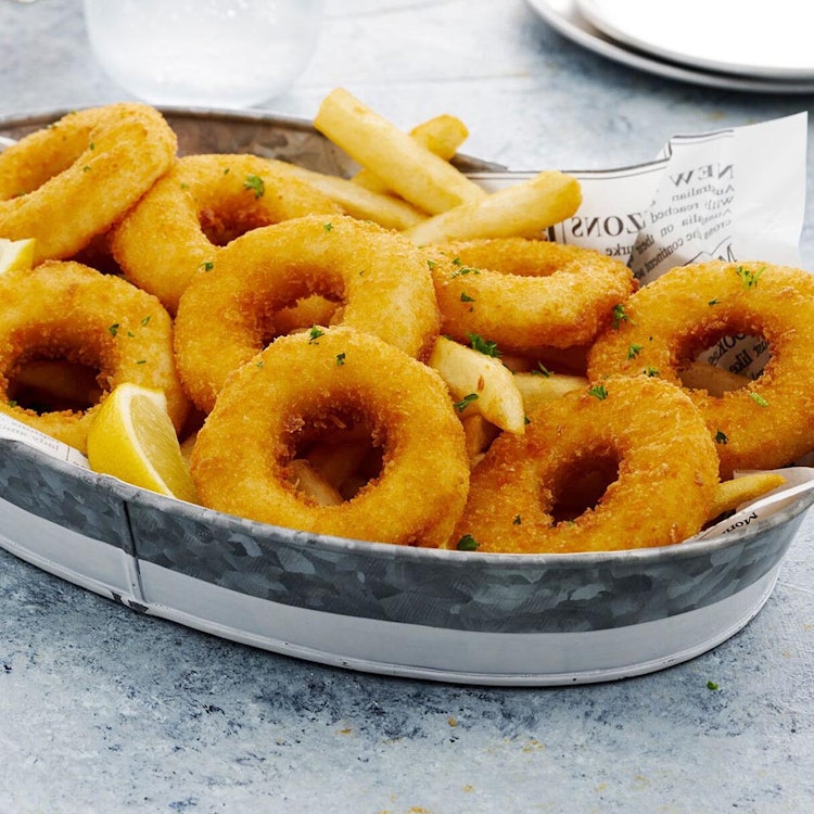 Crumbed Formed Calamari Rings Product Card