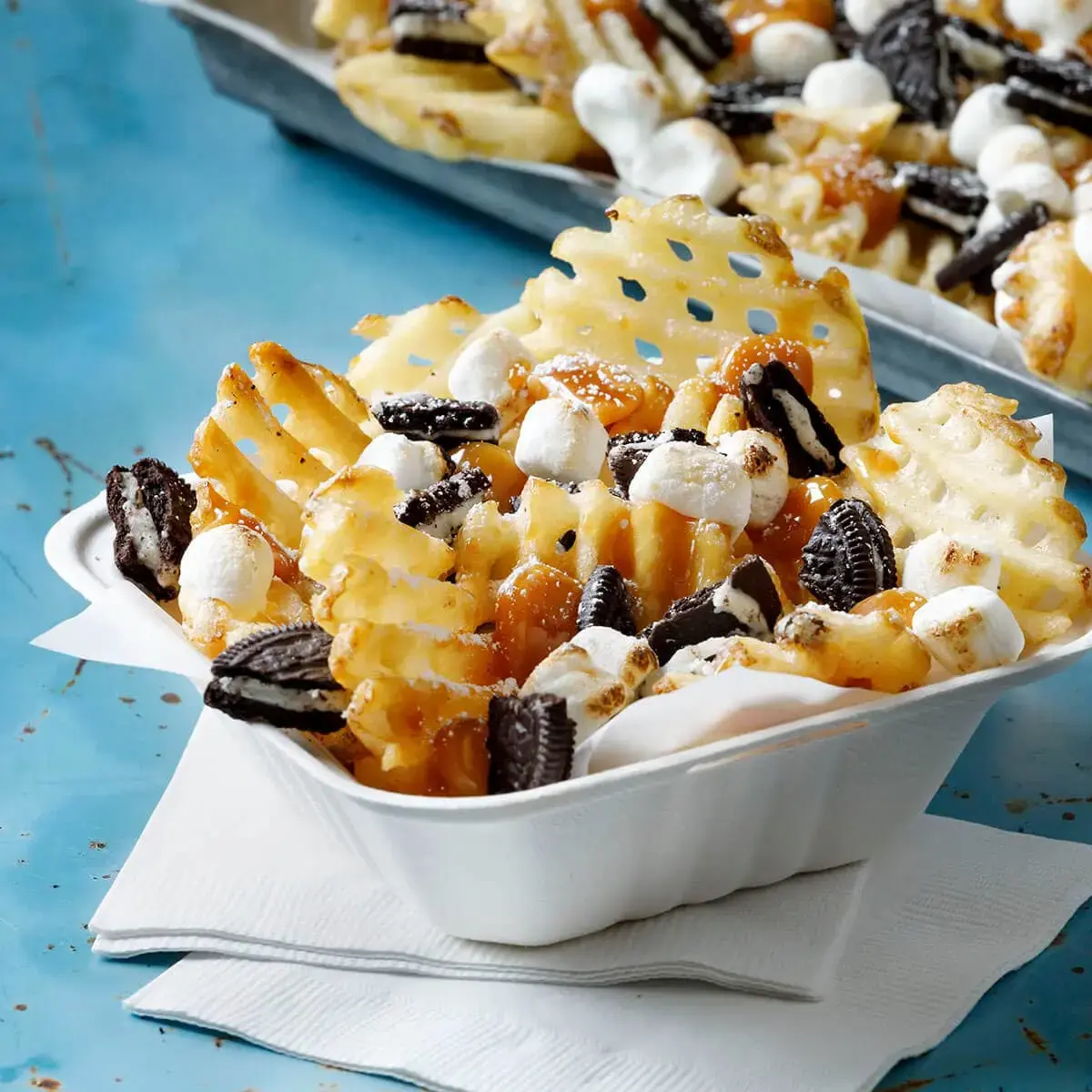 Fries and Oreo Cookie Skillet Recipe Card