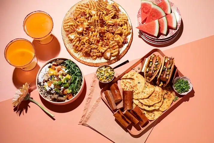 Fancy Eats, Familiar Feels: Boujee Breakfasts Offer Elevated Comfort Food Custom Card