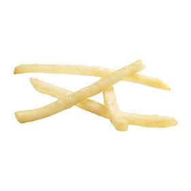 Clear Coated Shoestring Cut Fries